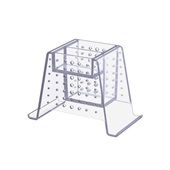 Porta Lápis e Clips Cristal Prime 1 UN Waleu