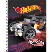 Caderno Universitário Capa Dura 80 FL Hot Wheels A 1 UN Tilibra