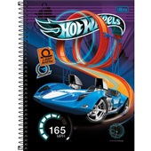 Caderno Universitário Capa Dura 80 FL Hot Wheels D 1 UN Tilibra