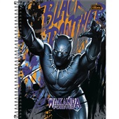 Caderno Universitário Capa Dura 80 FL Pantera Negra A 1 UN Tilibra