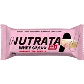 Barra de Proteína Whey Grego Sem Glúten Morango com Chantilly 40g 1 UN