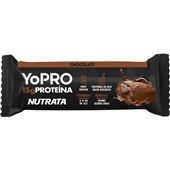 Barra de Proteína YoPro Sem Glúten 55g Chocolate 1 UN Nutrata