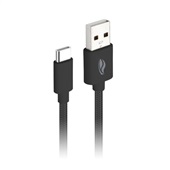 Cabo USB para USB-C 2M CB-C21BK Preto C3Tech
