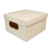 Caixa Organizadora Textura em Linho com Tampa 9,3L Rosa 2204 1 UN Dell