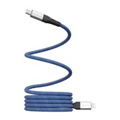 Cabo Magcable USB-C para Lightning 1,2m Corpo Magnético LIUC03MAG Azul