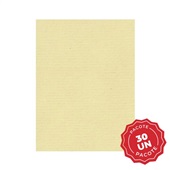 Papel Vergê A4 Palha 120g PT 30 UN Jotapel