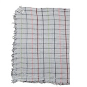 Saco Alvejado Quadriculado Color 45x68 1 UN Fortfio