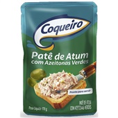 Patê de Atum com Azeitona 170g 1 UN Coqueiro