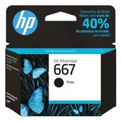 Cartucho HP N667 Preto 3YM79AL