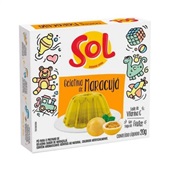 Gelatina em Pó Maracujá 20g 1 UN Sol