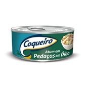 Atum Pedaços em Óleo 170g 1 UN Coqueiro