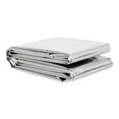 Cobertor Manta Térmica Aluminizada para Resgate Adulto 2,1 X 1,4m 1 UN