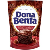 Mistura para Bolo 450g Chocolate 1 Un Dona Benta