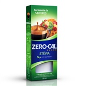 Adoçante Liquido Stevia 80ml 1 UN Zero Cal
