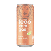 Cha Matte Limão com  Gás Lata 290ml 1UN Leão