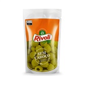 Azeitona Verde sem Caroço Pouch 150g 1 UN Rivoli