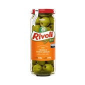 Azeitona Verde sem Caroço Vidro 160g 1 UN Rivoli