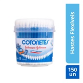 Hastes Flexíveis de Algodão Pote 150 UN Johnson&Johnson