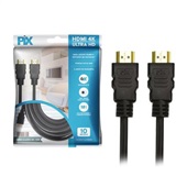 Cabo HDMI 2.0 HDR 4K 19 Pinos Polybag 10M Pix