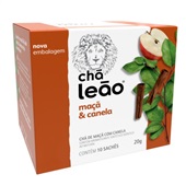 Chá Maça e Canela Saches CX 10 UN Leão