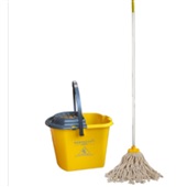 Kit Mopinho Espremedor Amarelo 1 UN Perfect Pro