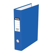 Pasta Lombada A-Z Larga Economic Oficio com Visor 28,5x34,5x8,0cm Azul