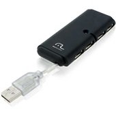Hub 4 Portas USB 2.0 Slim AC064 1 UN Multilaser