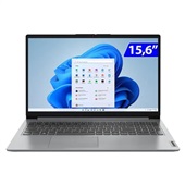 Notebook Ideapad Intel i3 Windows 11 4GB RAM 256GB SSD 15.6