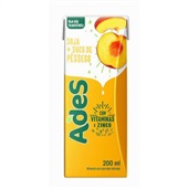 Bebida à Base de Soja Sabor Pêssego 200ml 1 UN Ades