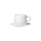 Conjunto de Xicaras Café Apaline 90ML 24PC (12 xícaras + 12 pires)
