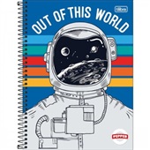 Caderno Universitário Capa Dura Pepper Masculino A 80 FL 1 UN Tilibra