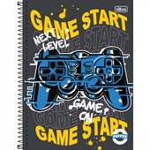 Caderno Universitário Capa Dura Pepper Masculino D 80 FL 1 UN Tilibra