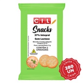 Biscoito Salgado Integral Caixa 280UN 5g Cil