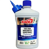Tinta para Marcador de Quadro Branco Azul 500ml 1 UN Radex