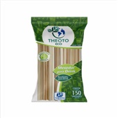 Mexedor de Bambu para Drink 14cm 150UN Theoto