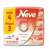 Lenço Umedecido Dermacare 4 Pacotes com 48 UN Neve