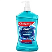 Enxaguante Bucal Plax Ice Fusion Frasco Pump Dosador 2L 1 UN Colgate