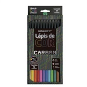 Lápis de Cor Carbon 12 Cores Redondo 4430 1 UN Leo & Leo