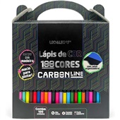 Lápis de Cor Carbon 100 Cores Redondo 94420 1 UN Leo & Leo