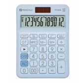 Calculadora de Mesa 12 Dígitos Azul PC108BL 1 UN Procalc