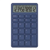 Calculadora de Mesa 12 Dígitos Azul PC110 1 UN Procalc