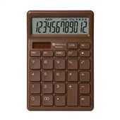Calculadora de Mesa 12 Dígitos Marrom PC210CH  1 UN Procalc