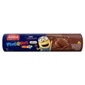 Biscoito Recheado Plugado Chocolate 120g 1 UN Adria