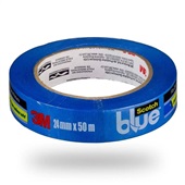 Fita Crepe Pintura Profissional 24mm x 50m Scotch Blue 1 UN 3M