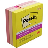 Bloco Adesivo 76x76mm Coleção Alegria 3 UN 270 Folhas Post-it