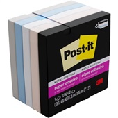 Bloco Adesivo Coleção Serenidade 76x76mm 5 UN 450 Folhas Post-it