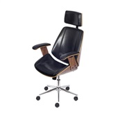 Cadeira Or Design Bergan Alta OR-3331 Preta 1 UN