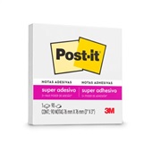 Bloco Adesivo 76x76mm Branco 1 UN 90 FL Post-it