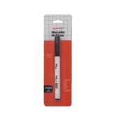 Pincel Marcador Multiuso Permanente 0,7mm Branco 1 UN Jocar