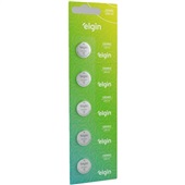Bateria 3V CR2450 Lithium Cartela com 5 UN Elgin